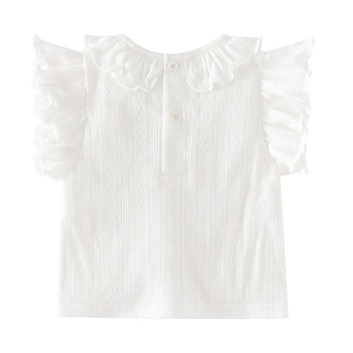Girls Round Neck T-shirt