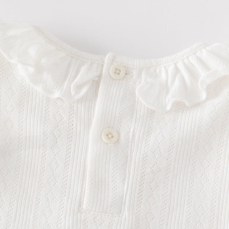 Girls Round Neck T-shirt