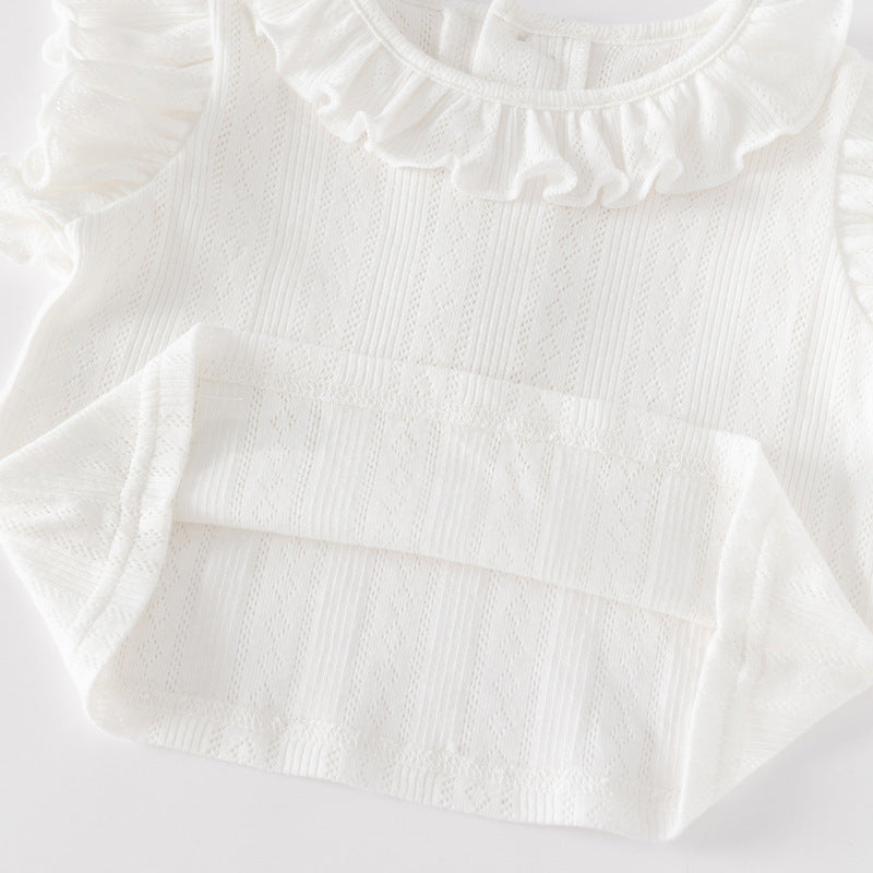 Girls Round Neck T-shirt
