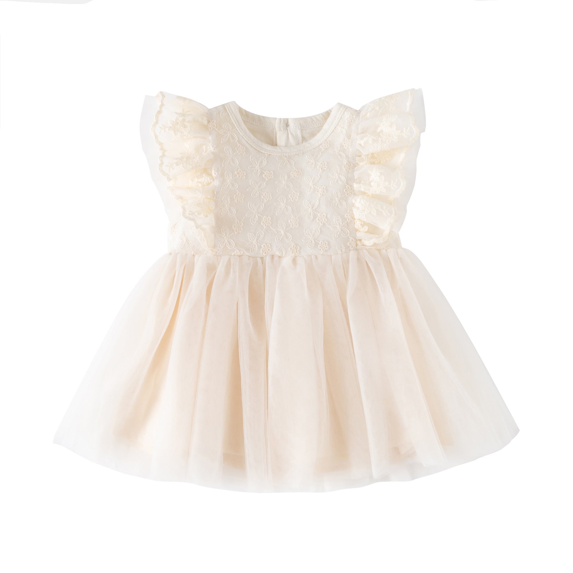 Solid A-Line Dress