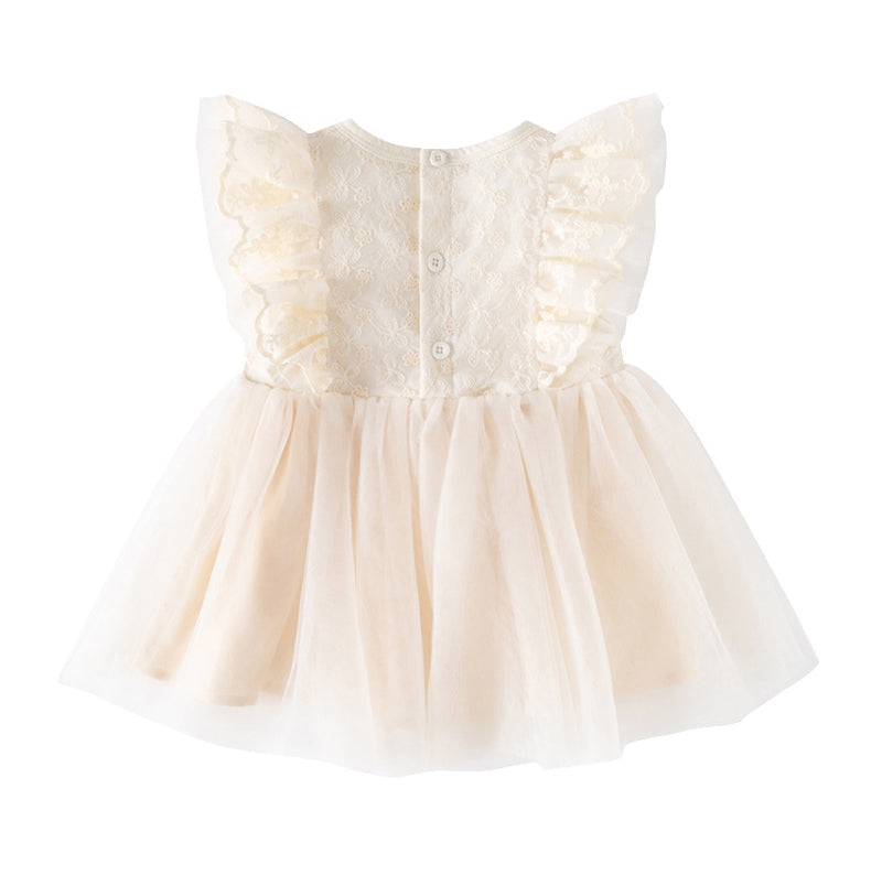 Solid A-Line Dress