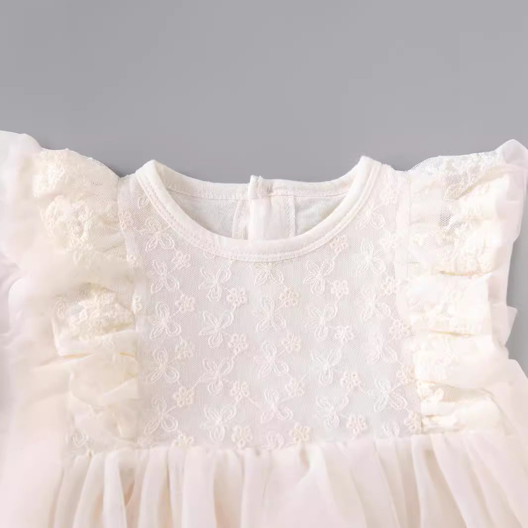 Solid A-Line Dress