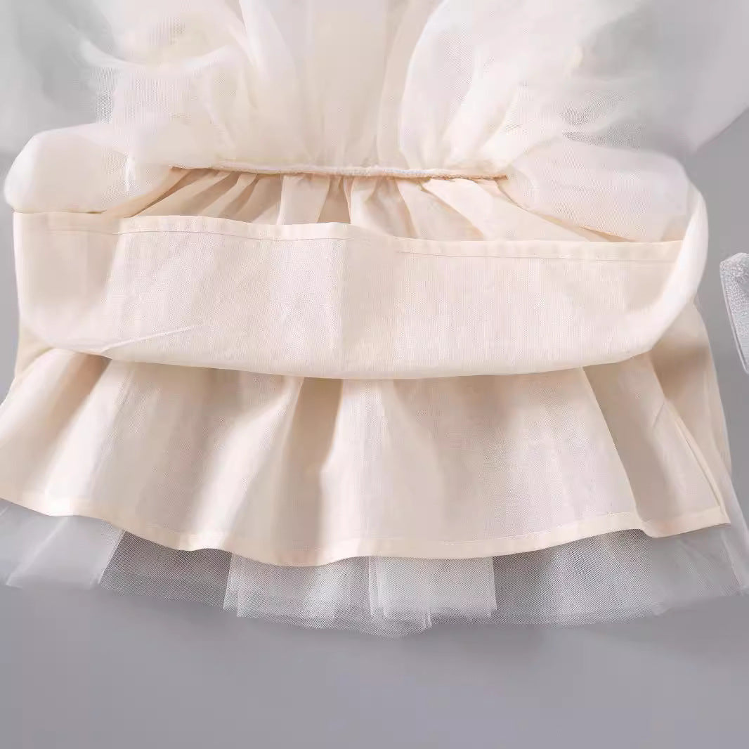 Solid A-Line Dress