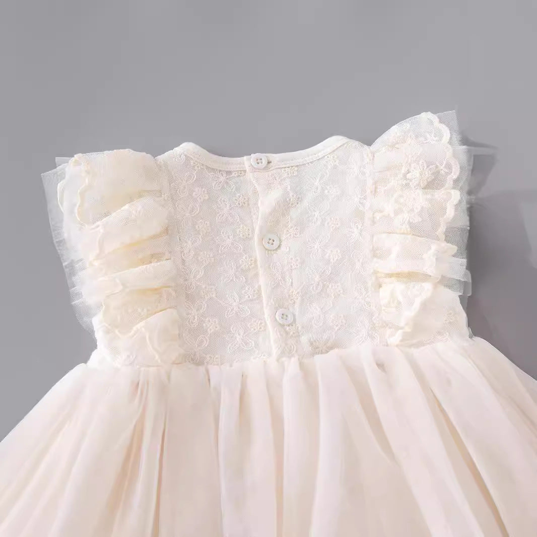 Solid A-Line Dress