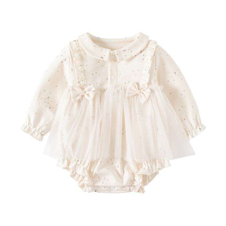 Infant Girls Printed Cotton Bodysuit