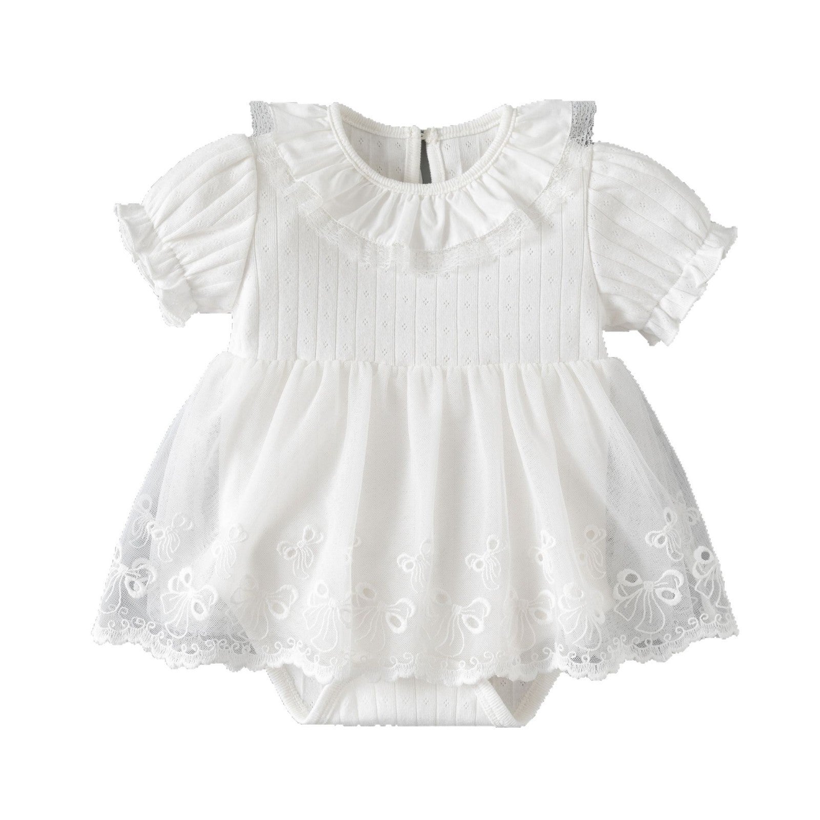 White Rompers
