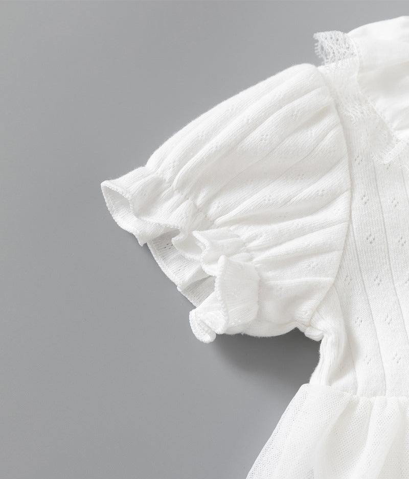 White Rompers