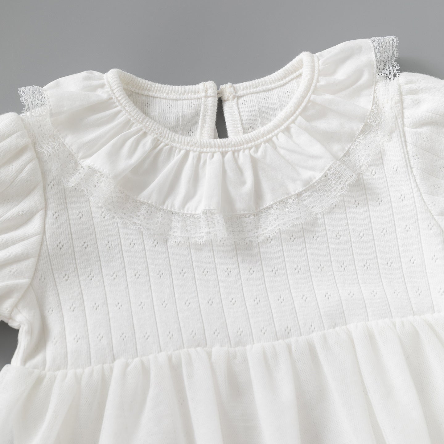 White Rompers