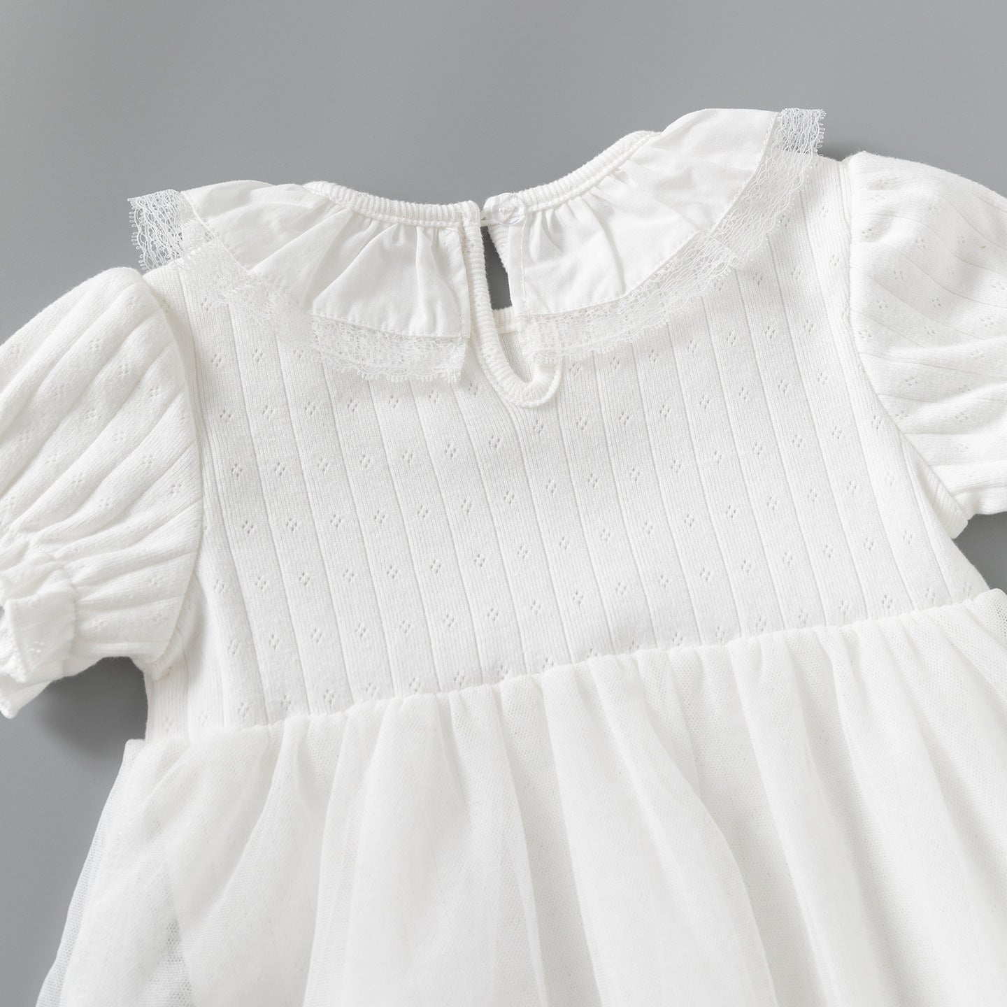 White Rompers