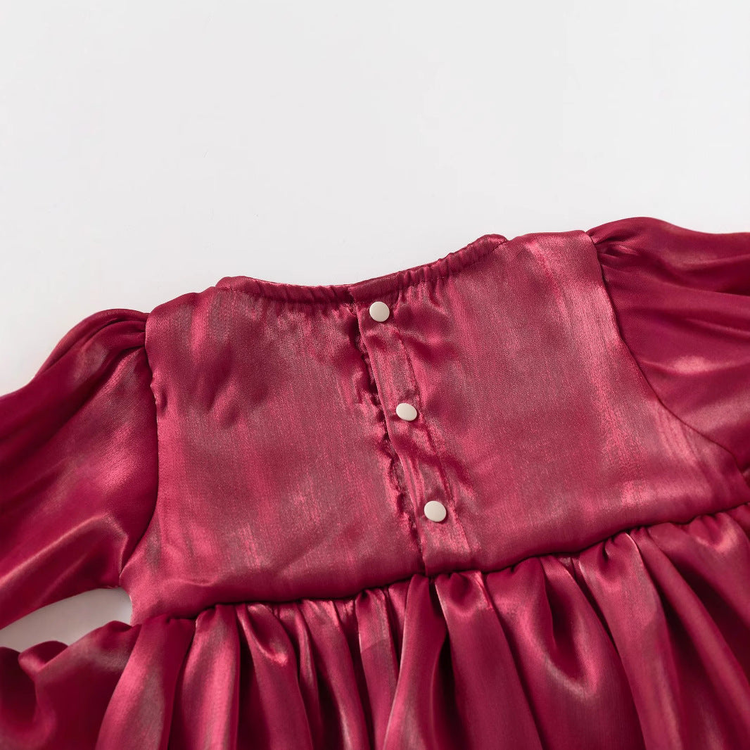 Girls Pure Cotton Tunic With Skirt