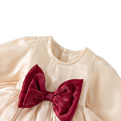 Girls Pure Cotton Fit & Flare Dress With Head Cover