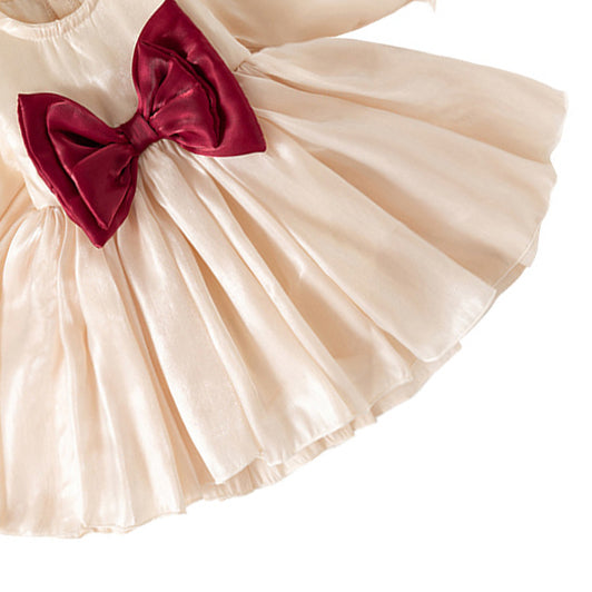 Girls Pure Cotton Fit & Flare Dress With Head Cover