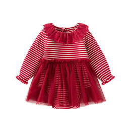 Infant Girls Printed Cotton Bodysuit