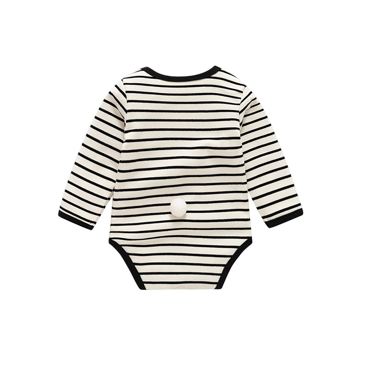 Infant Boys Cotton Striped Bodysuit