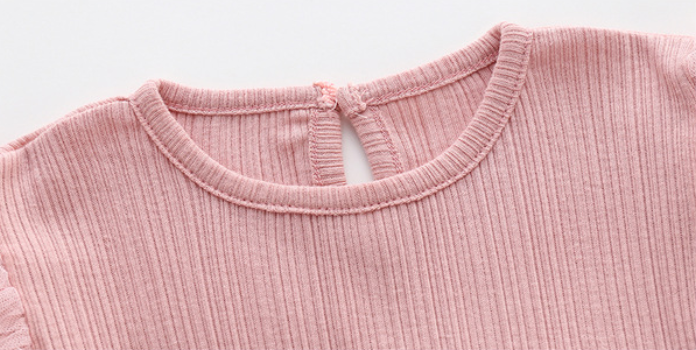 Pink Infants Girls Cotton Bodysuit & Headband