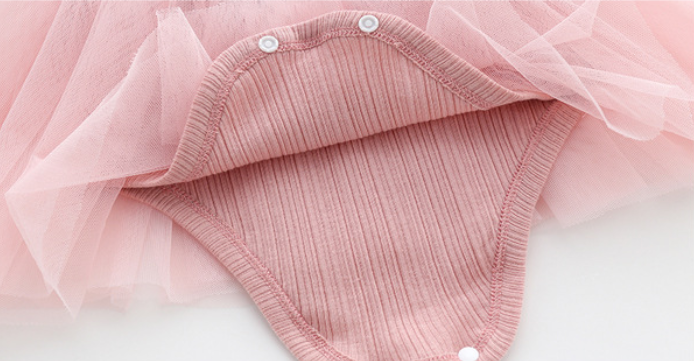 Pink Infants Girls Cotton Bodysuit & Headband