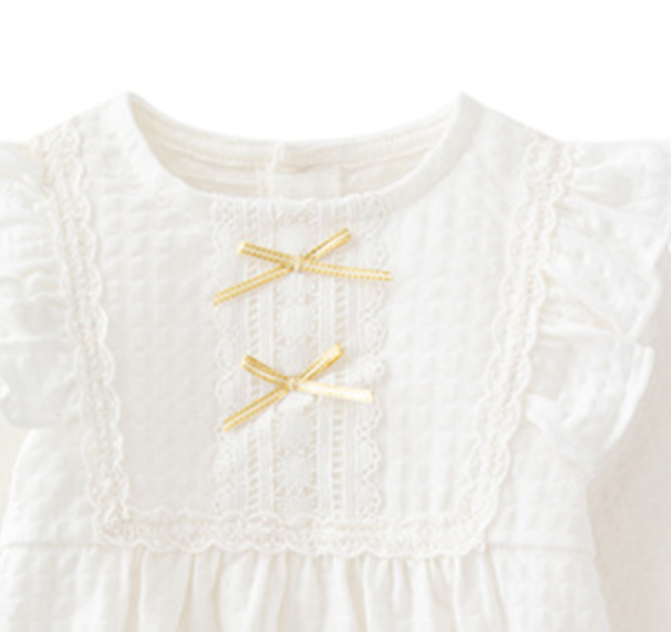 Infants Girls Cotton Bodysuit