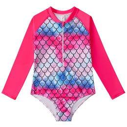 Girls Printed Bodysuit