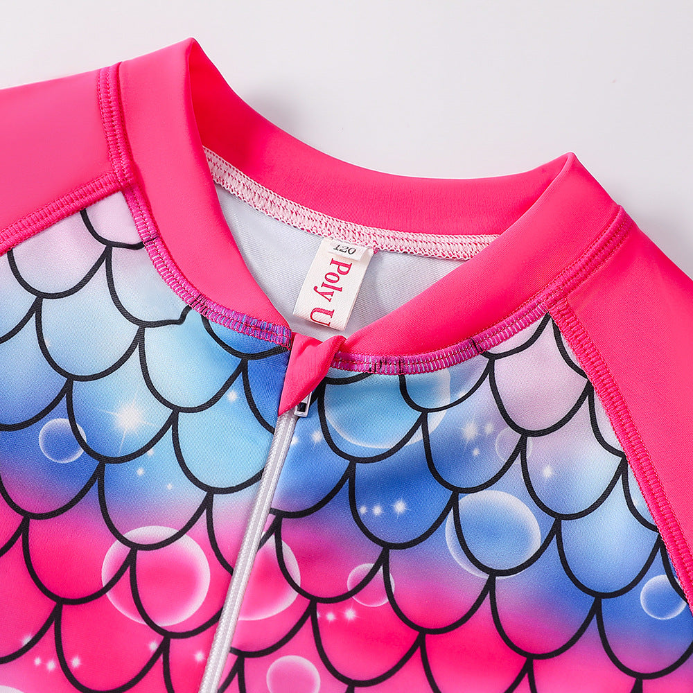 Girls Printed Bodysuit