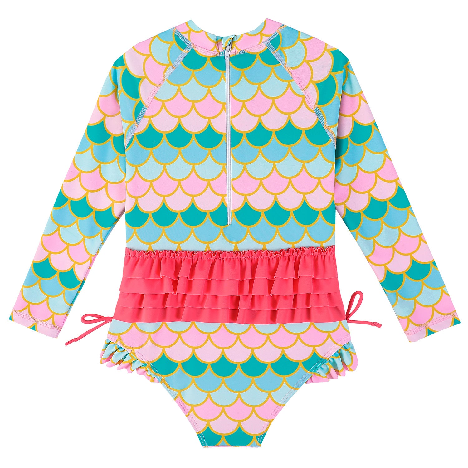 Girls Printed Long Sleeves Bodysuit