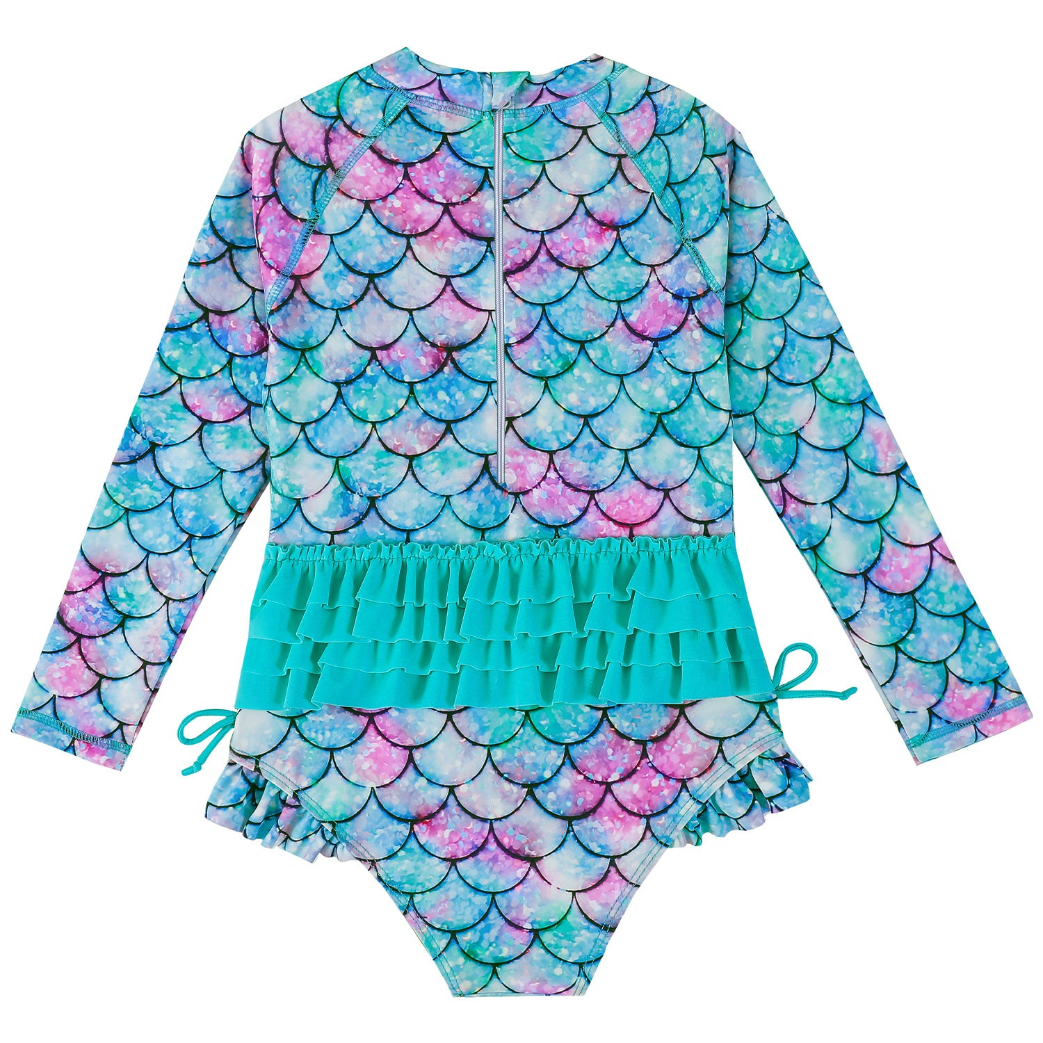 Girls Printed Long Sleeves Bodysuit