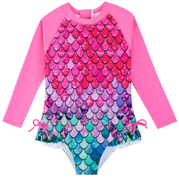 Girls Printed Bodysuit