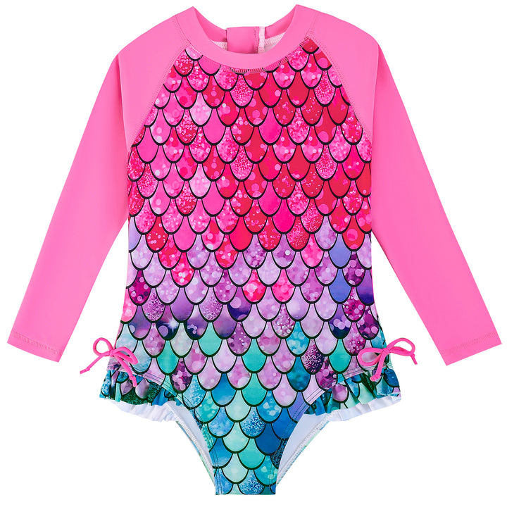 Girls Printed Bodysuit