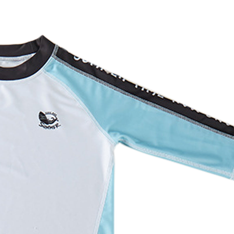 Boys Printed Round Neck Swimwear Set