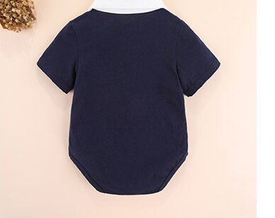 Kids-Boys Solid Rompers