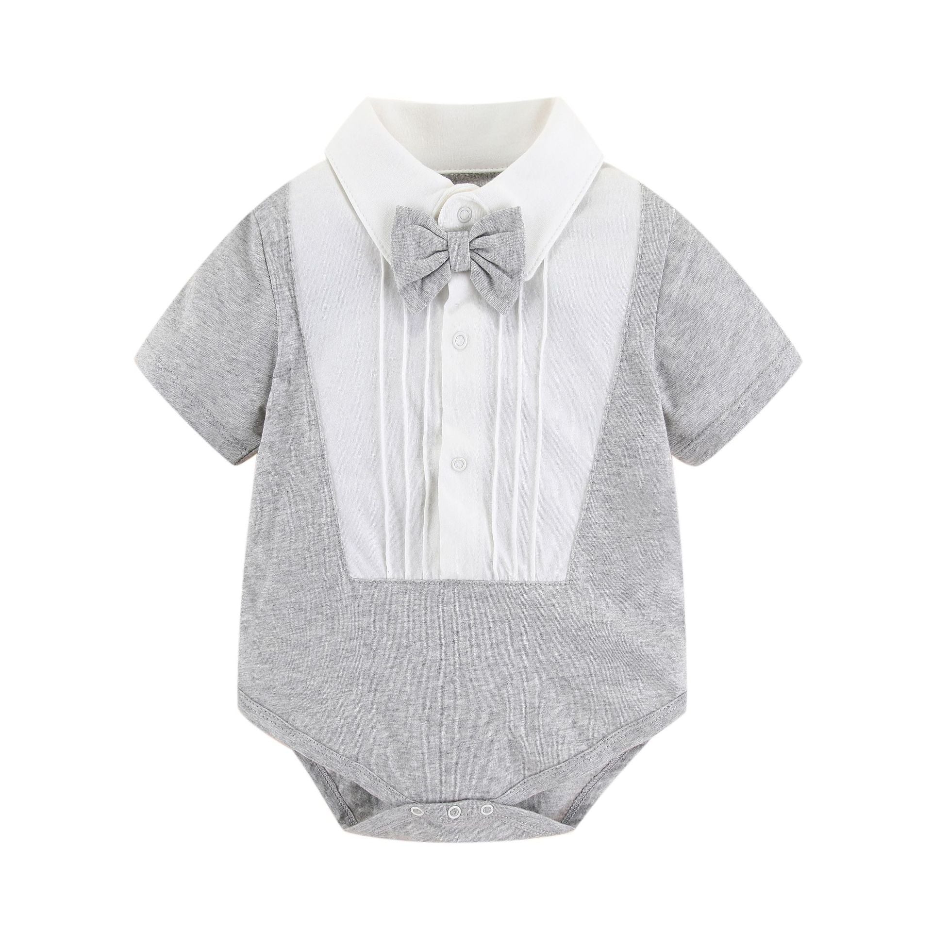 Baby Colourblocked Cotton Bodysuit