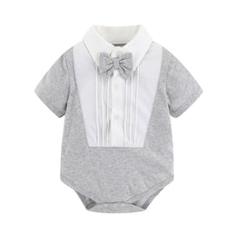 Baby Colourblocked Cotton Bodysuit