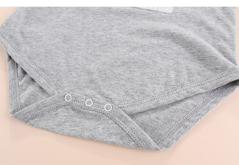 Baby Colourblocked Cotton Bodysuit