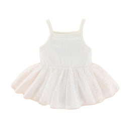 Kids-Girls Self Design Dress Style Rompers