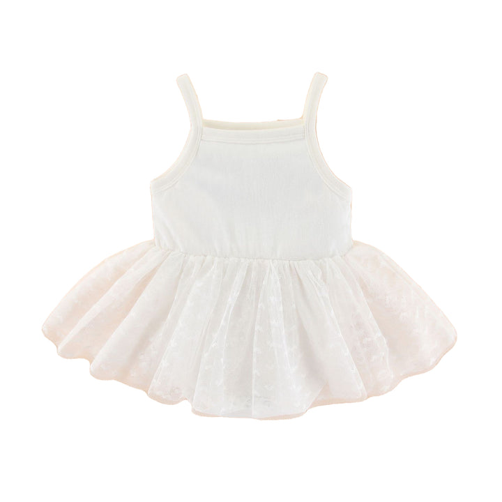 Kids-Girls Self Design Dress Style Rompers