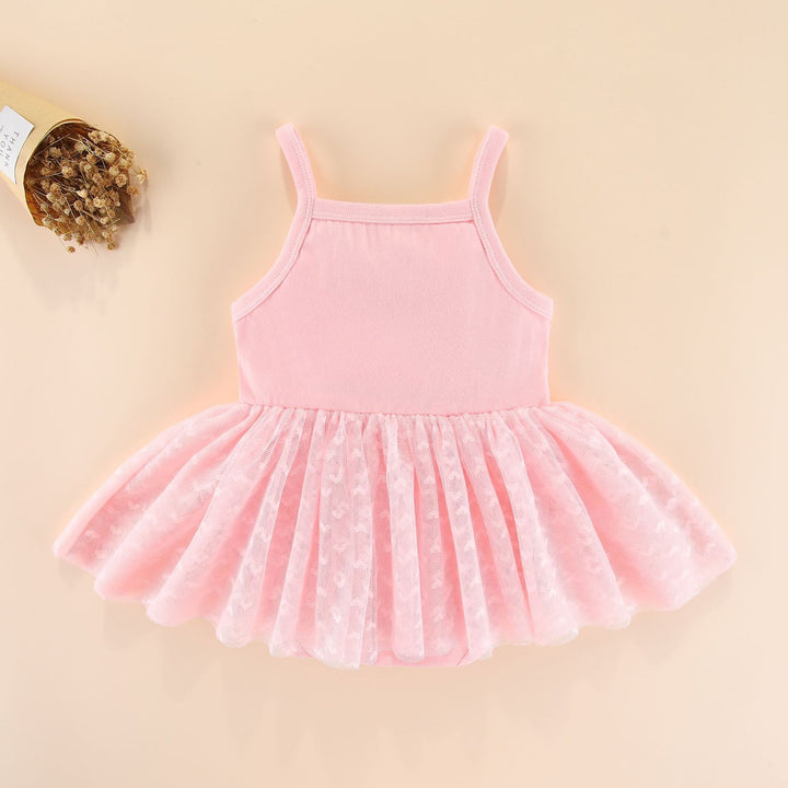 Girls Conversational Print Fit & Flare Dress