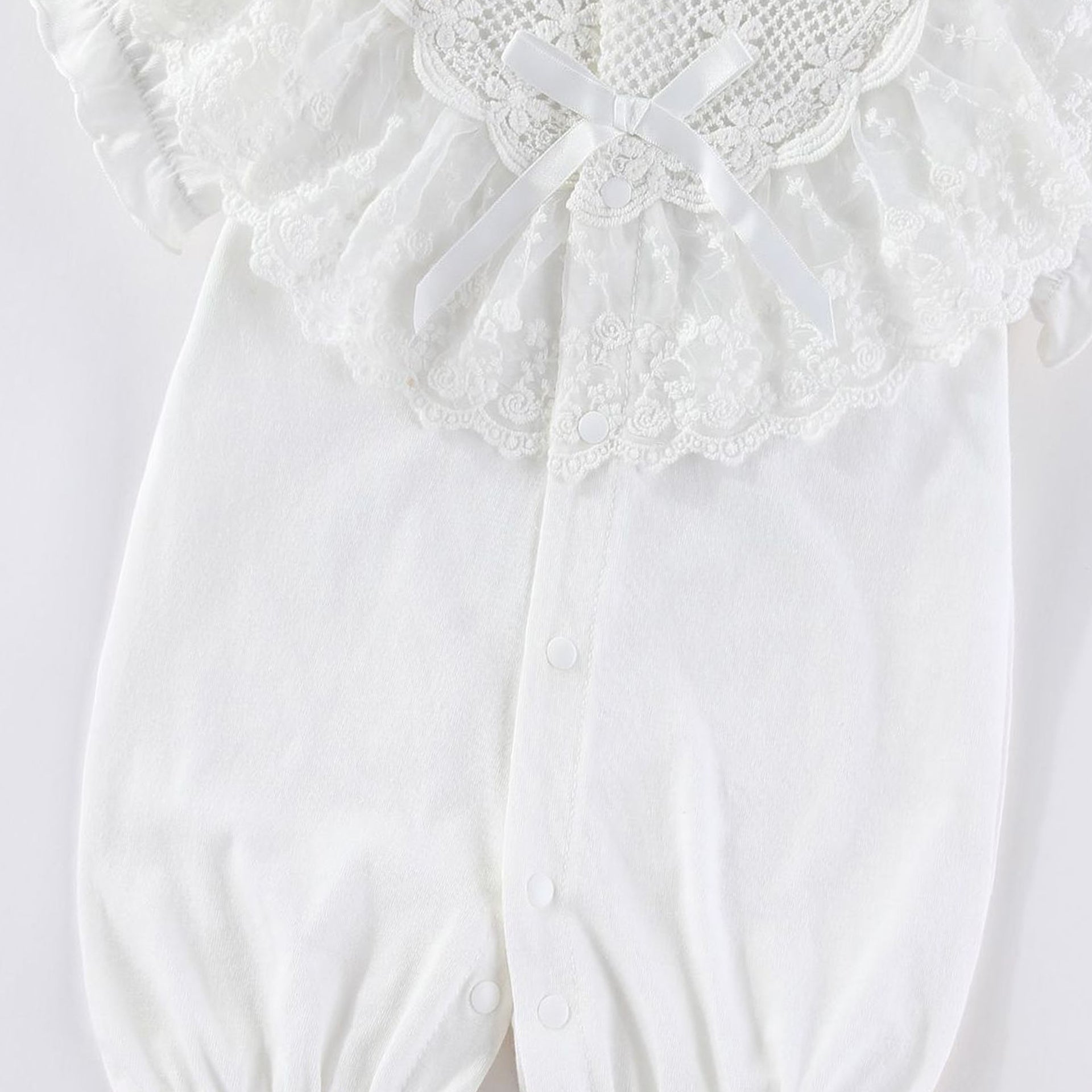 Infant Girls Self-Designed Cotton Rompers