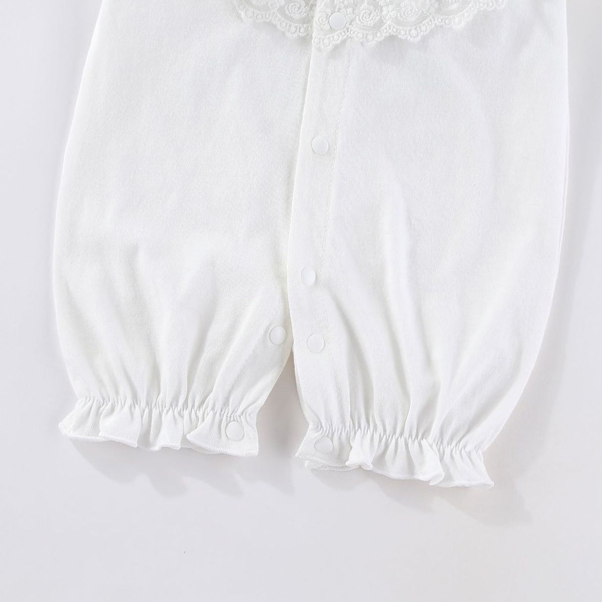 Infant Girls Self-Designed Cotton Rompers