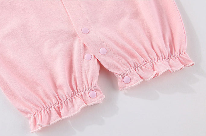 Infant Girls Self-Designed Cotton Rompers