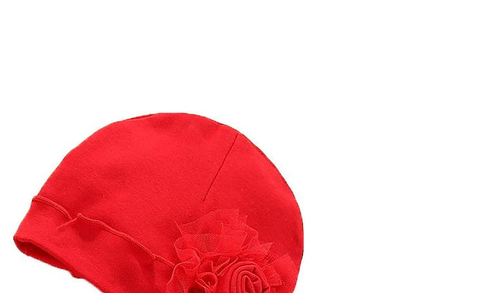 Red Infant Girls Self-Design Cotton Rompers