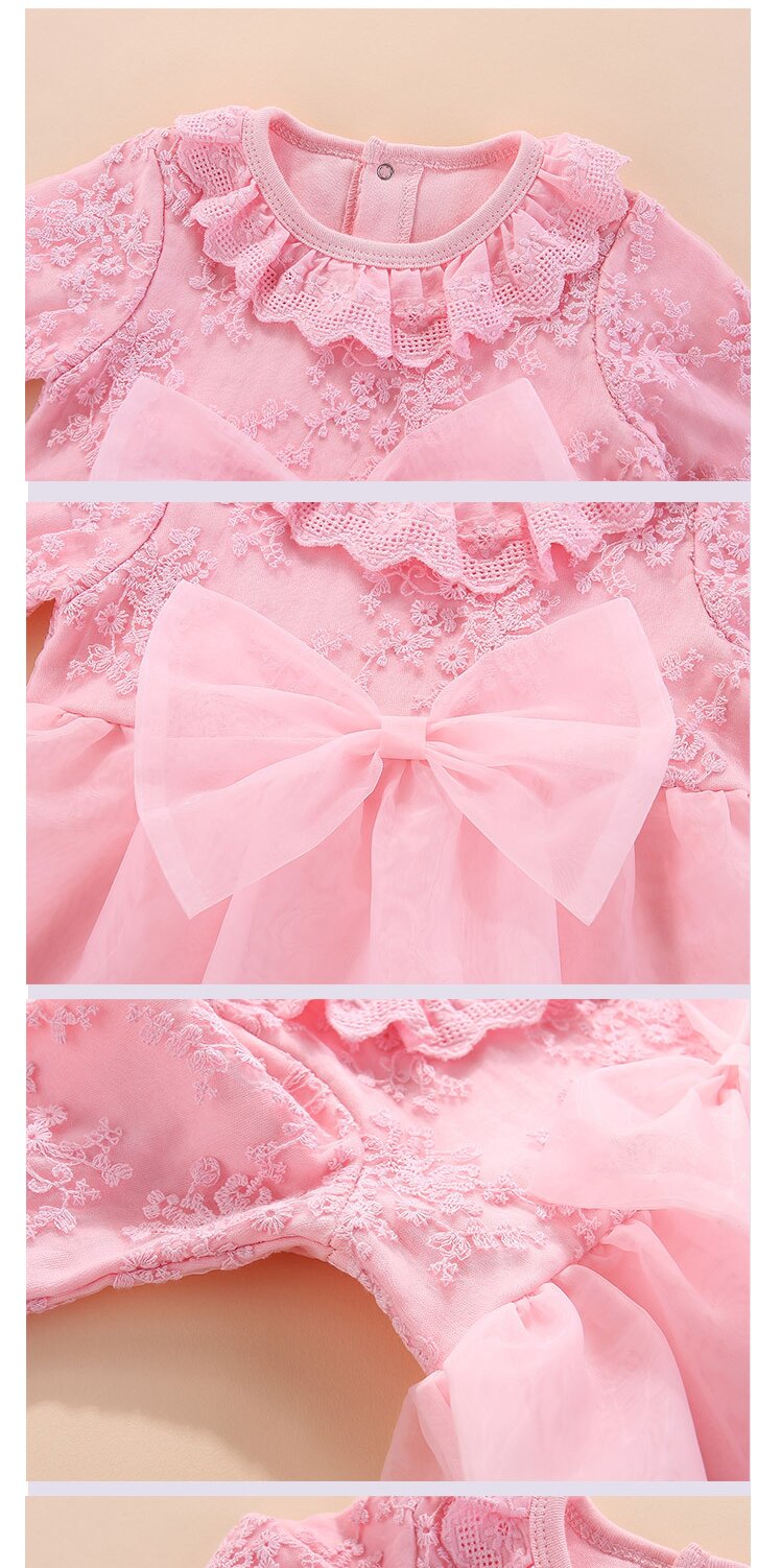 Kids-Girls Self Design Dress Style Rompers Comes With A Cap