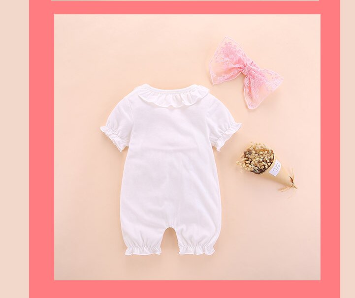 Kids-Girls Rompers Comes With A Bow