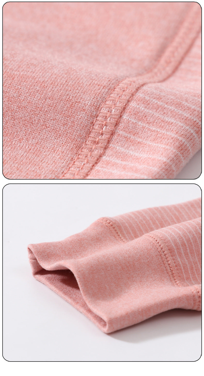 Girls Pink Easy Wash High-Rise Joggers