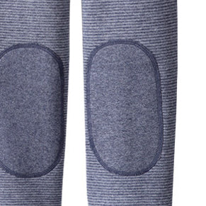 Boys Blue Easy Wash Cotton High-Rise Joggers