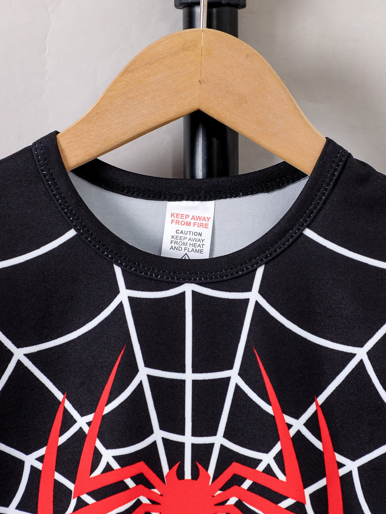 Boys Spider Man Printed Short Sleeves T-shirt with Shorts