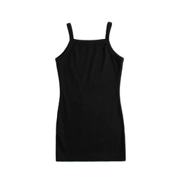 Girls Black Bodycon Dress