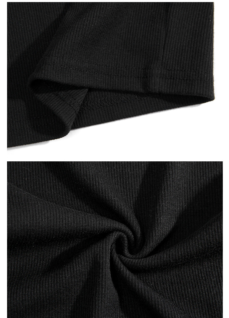 Girls Black Bodycon Dress