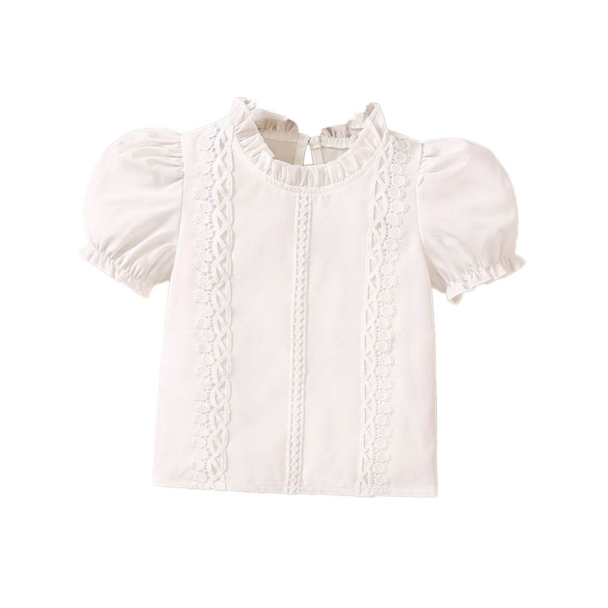 Solid Girls Opaque Casual Shirt