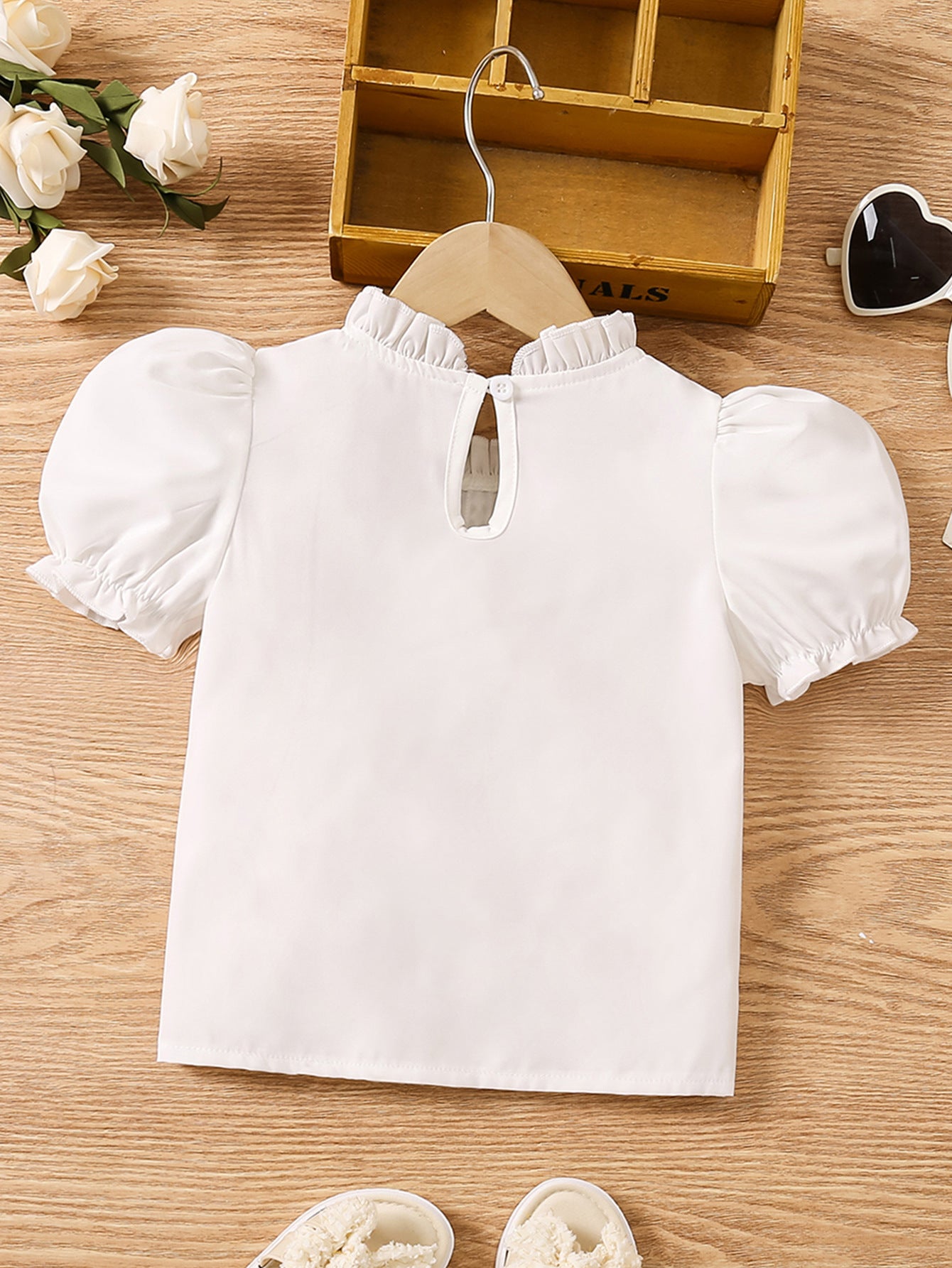Solid Girls Opaque Casual Shirt