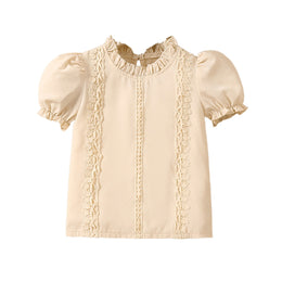 Solid Girls Opaque Casual Shirt