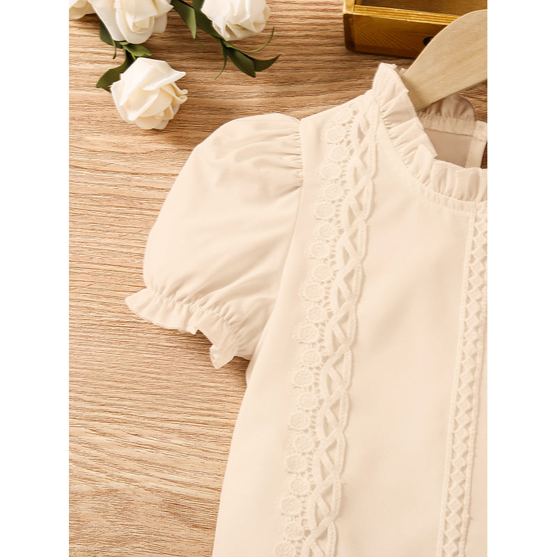 Solid Girls Opaque Casual Shirt